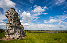 Burgh Castle, Great Yarmouth Norfolk